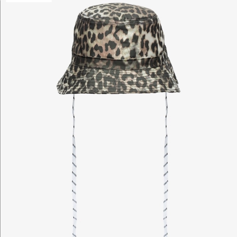 Leopard Ganni Bucket Hat - Picture 4 of 6